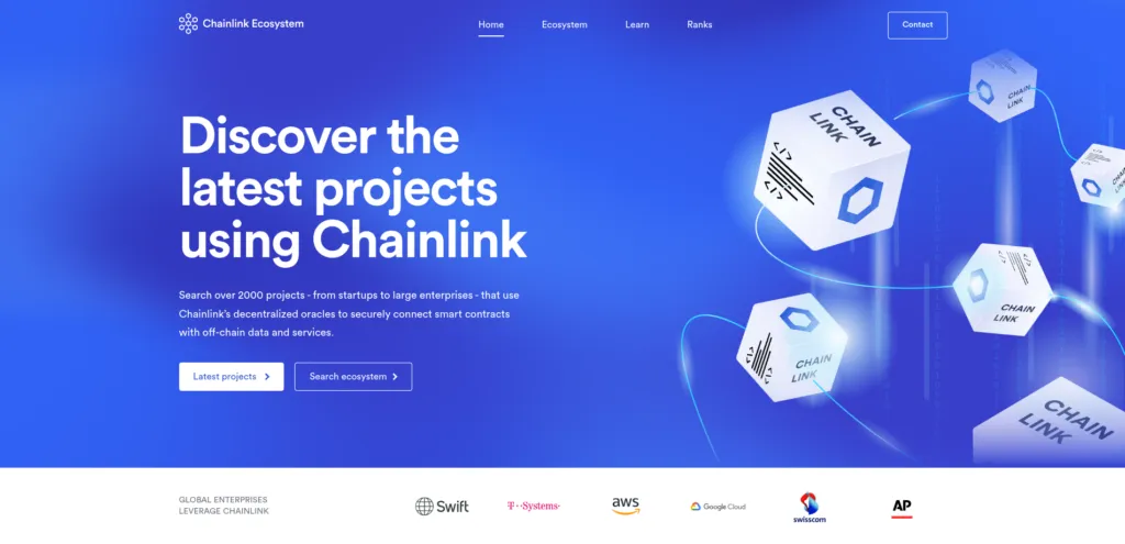 Chainlink Ecosystem delivering the latest news and information about Chainlink